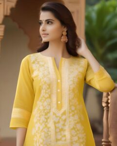 chikankari kurti