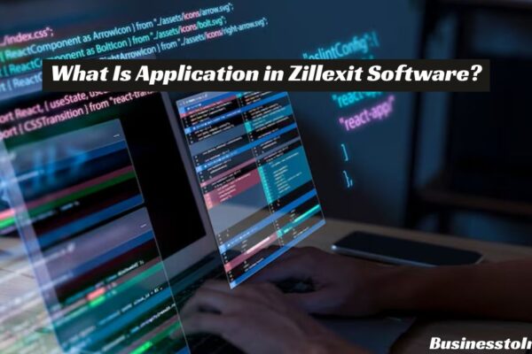 what is application in zillexit software