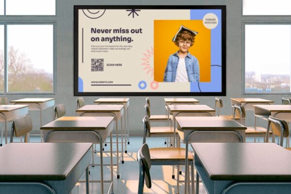 electronic signs for schools