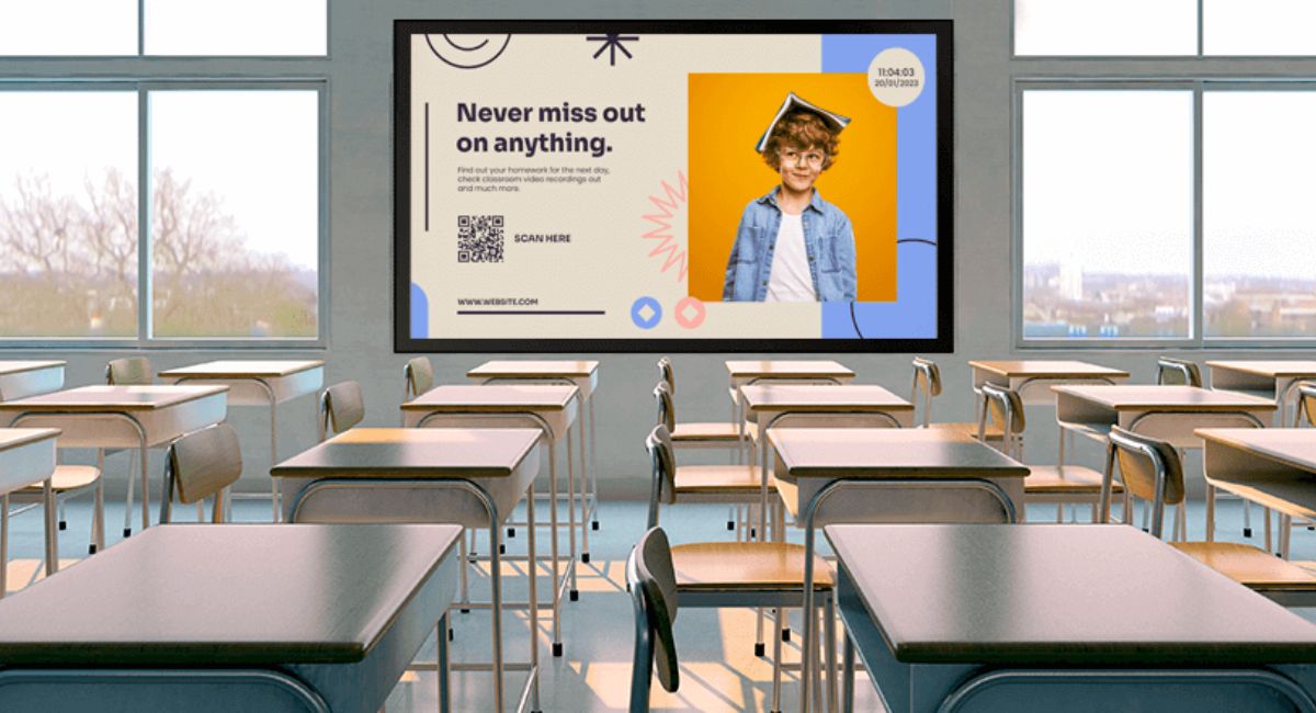 electronic signs for schools