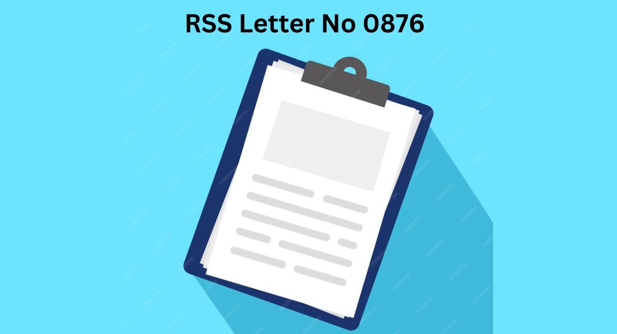 rss letter no 0876