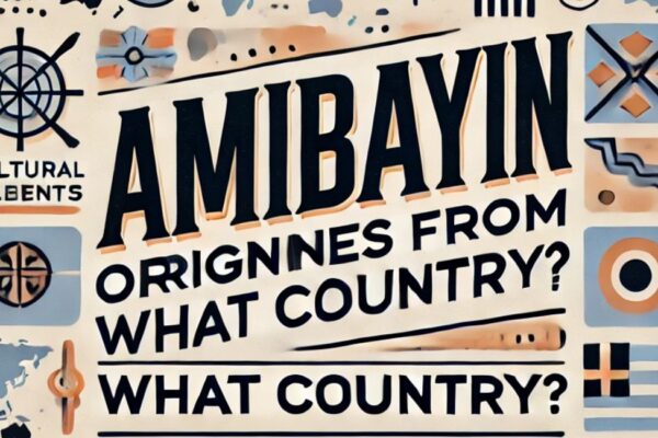 amiibayin originates from what country