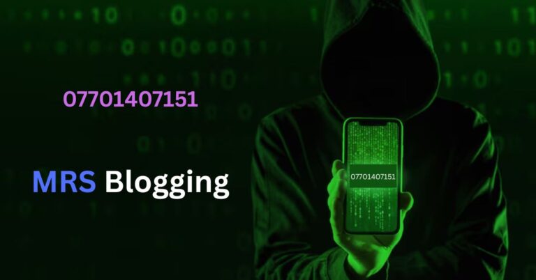 07701407151: 3 Alarming Reasons to Block This Suspicious Number