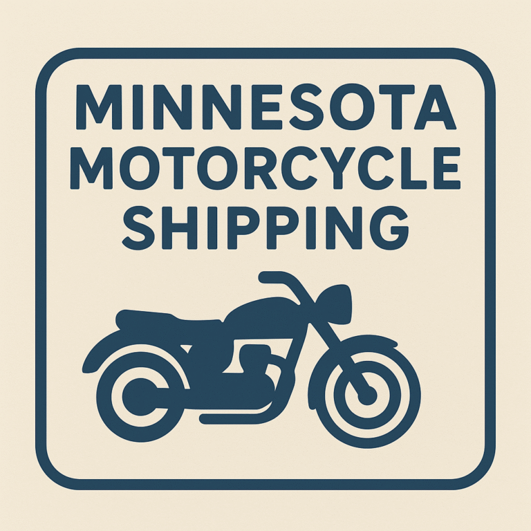 Minnesota motorcycle shipping