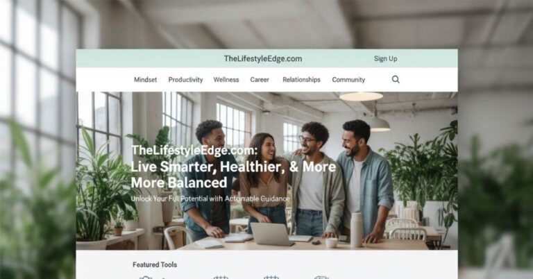 TheLifestyleEdge com