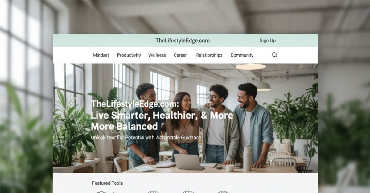 TheLifestyleEdge com